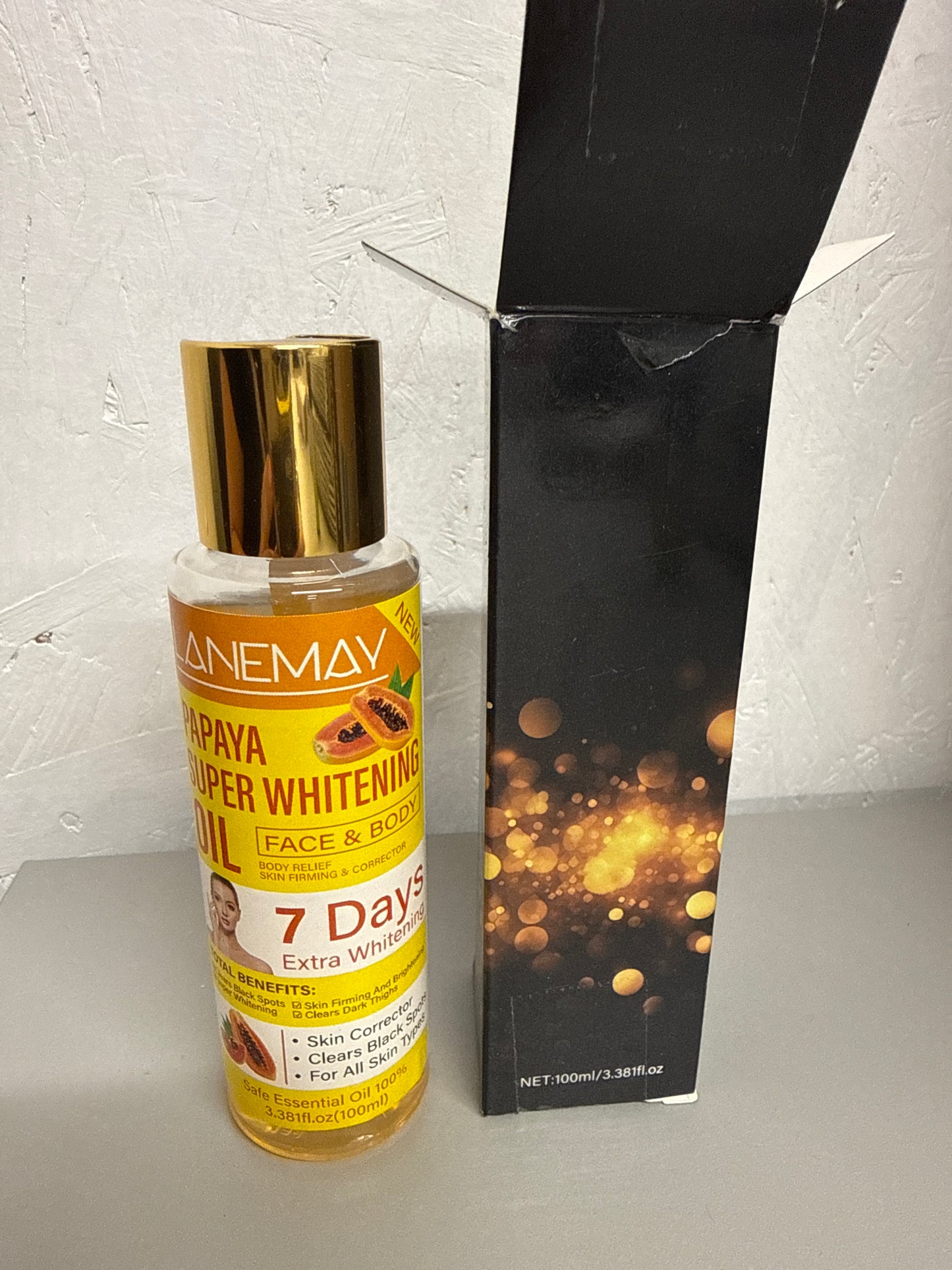 Lanemay Papaya Super Whitening Oil - 100ml