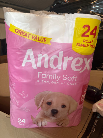 Andrex 24 Rolls - DAMAGED STOCK