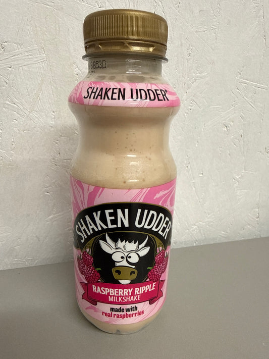 Shaken Udder - Raspberry Ripple Milkshake 330ml