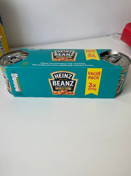 Heinz Beanz - Value Pack (3x200g)
