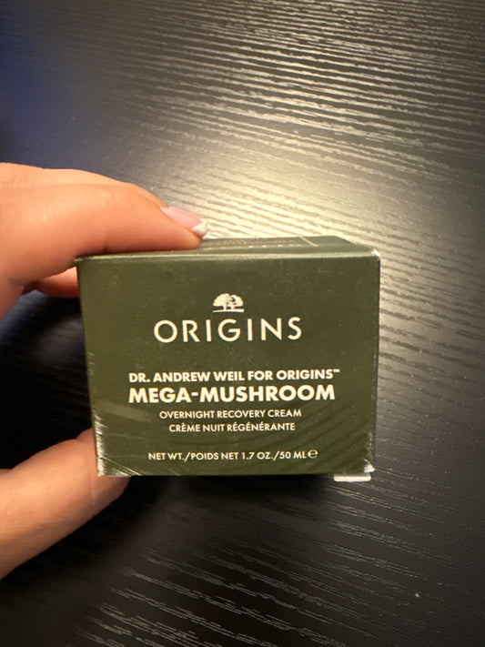 Origins Mega-Mushroom Overnight Recovery Skin Barrier Cream - 50ml