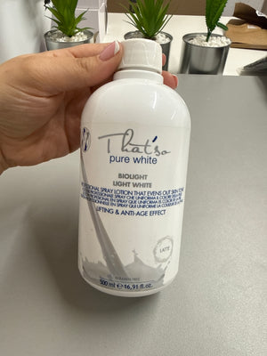 That’s So Pure White - Professional Spraytan Lotion - Latte