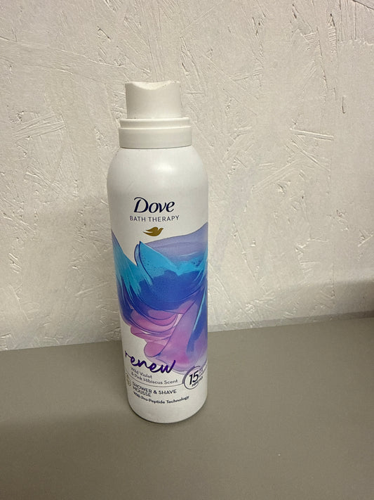 Dove Bath Therapy Renew Wild Violet & Pink Hibiscus Scent Shower Foam - 200ml