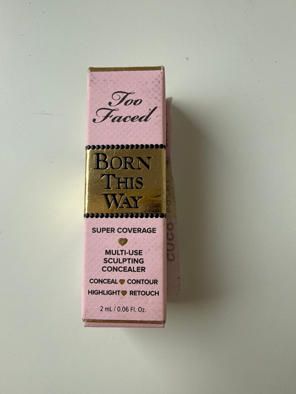 Too Faced Born This Way Super Coverage Multi-Use Concealer - 2ml - Shade: Chestnut