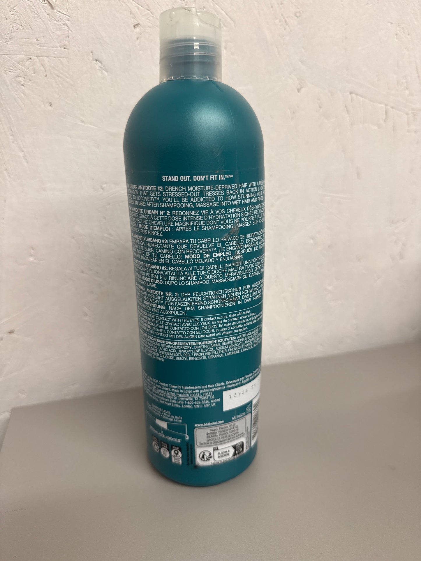 Bed head - TIGI -  Urban Antidotes Recovery Conditioner - 750 ml