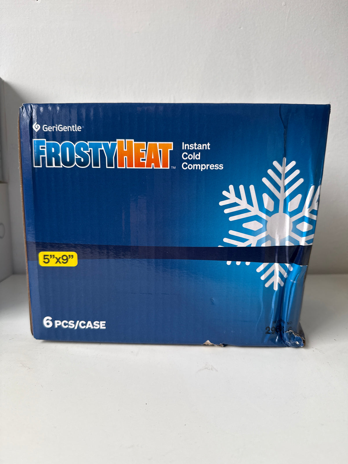 GeriGentle - Frosty Heat Instant Cold Compress 5”x9” 6Pcs/Case