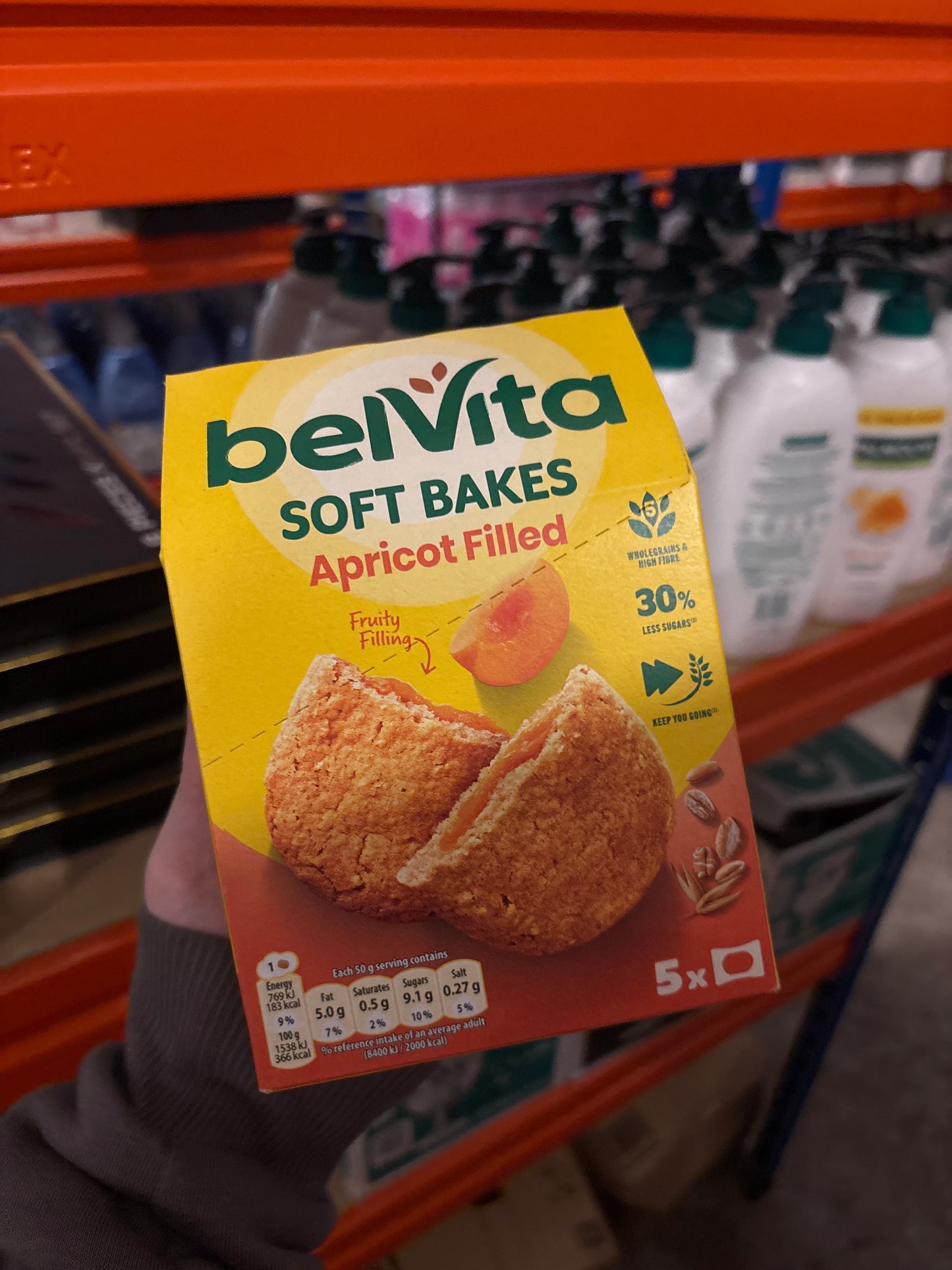 Belvita Apricot Filled (5pk)