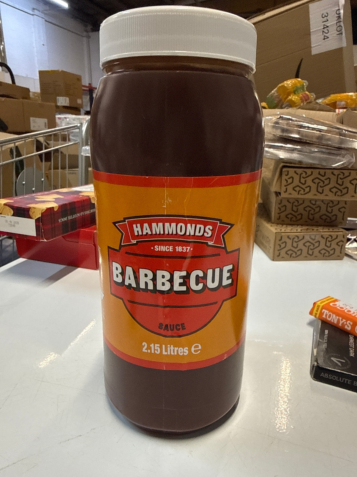 Hammonds Barbecue Sauce 2.5L *June 26 Dated*