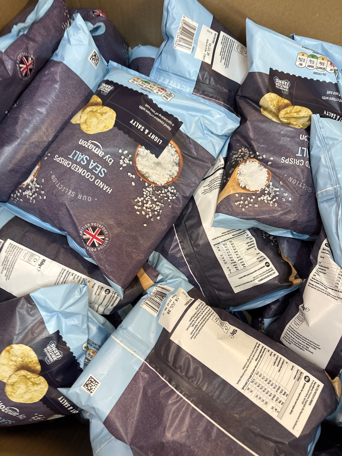 By Amazon Sea Salt Crips