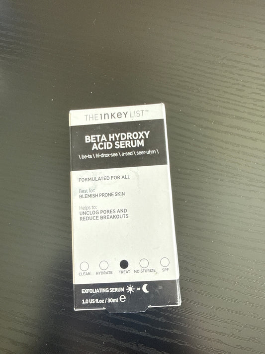 The INKEY List Beta Hydroxy Acid Serum - 30ml