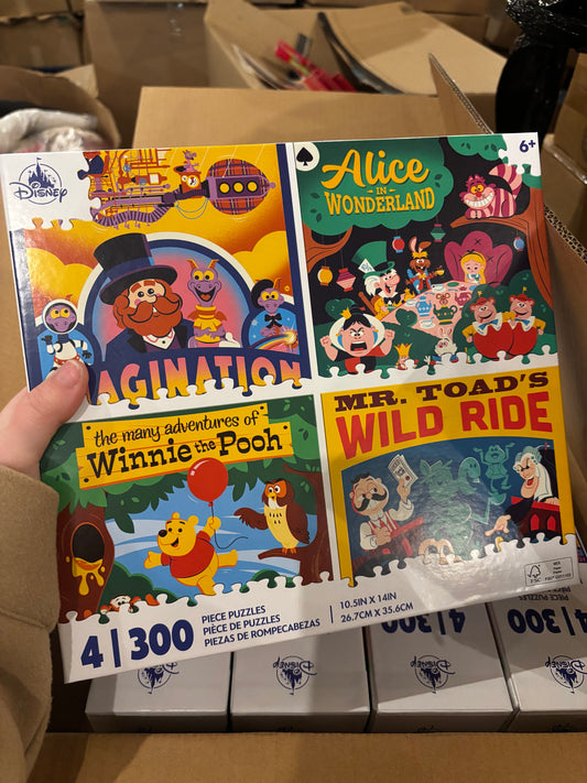 10 x Disney Store Parks Jigsaws