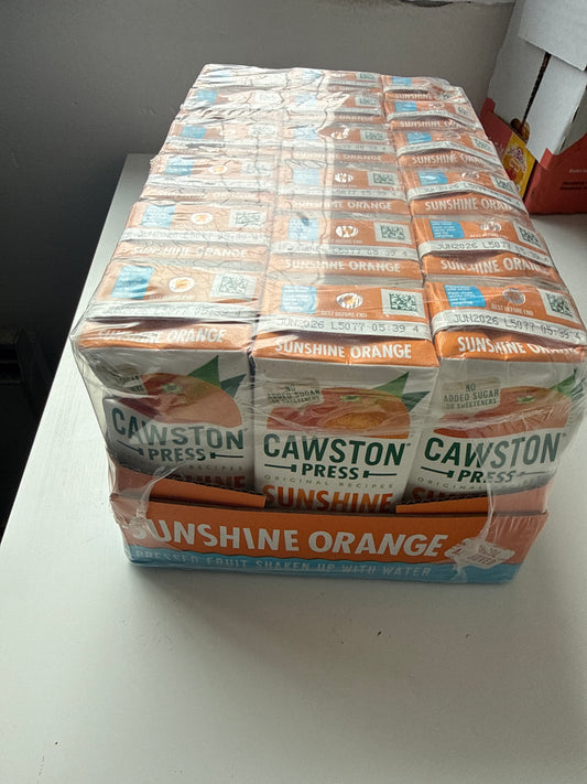 Cawston Press - Sunshine Orange Cartons (18 pack)