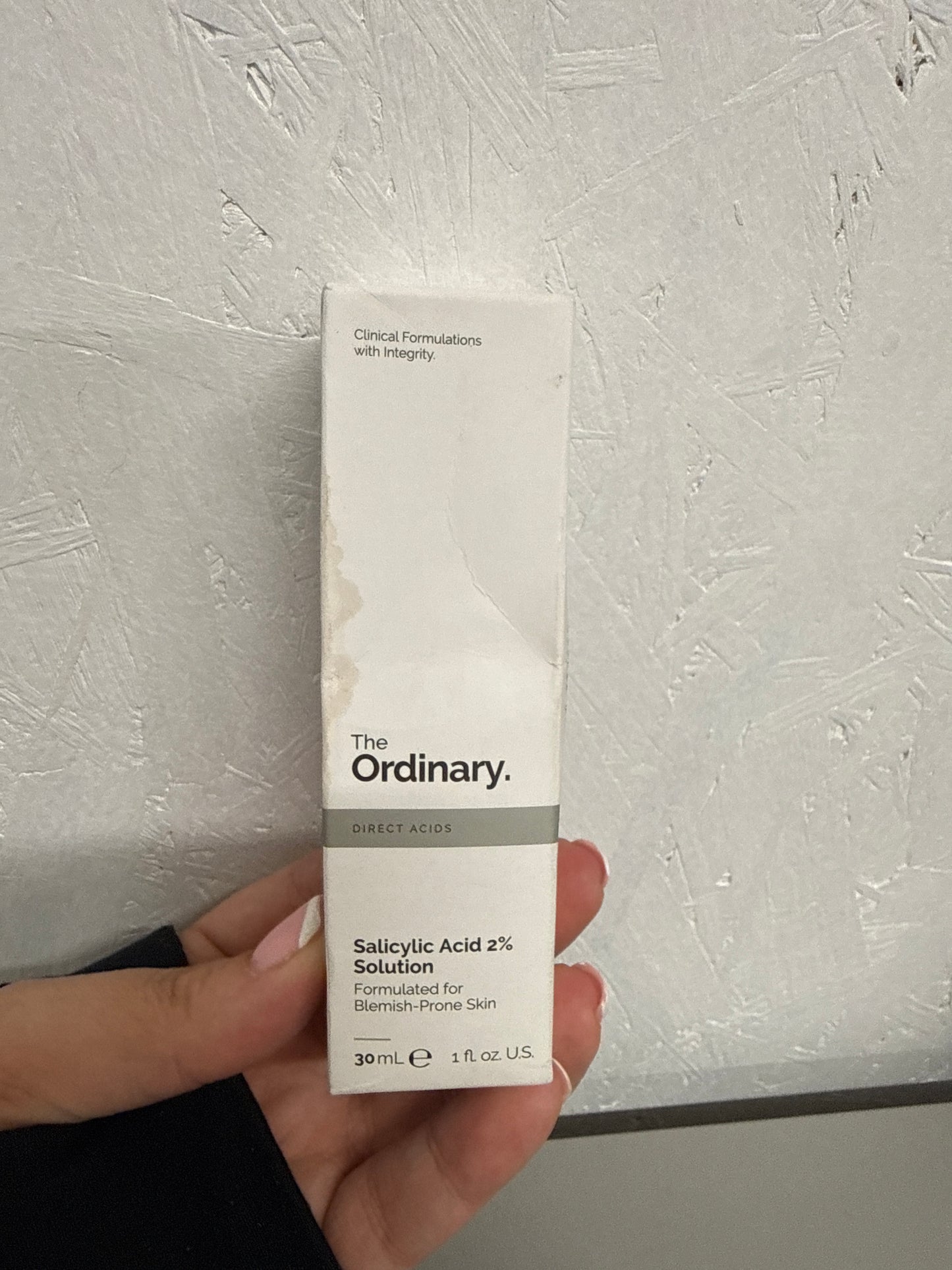 The Ordinary Salicylic Acid 2% Solution, Acne-Fighting Serum for Blemish-Prone Skin, 30ml