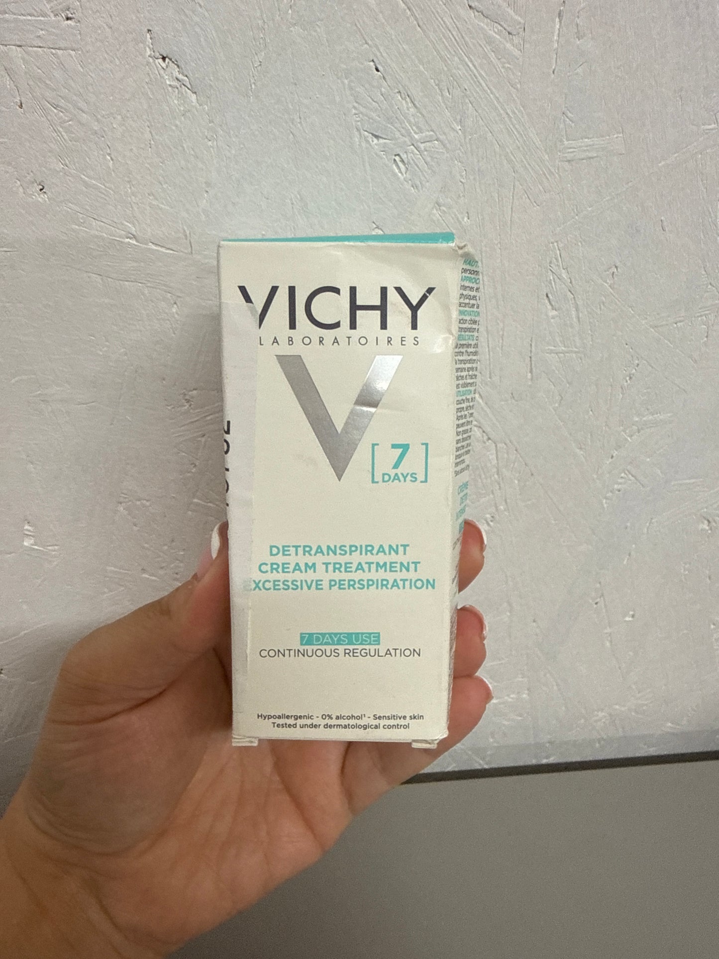 Vichy 7-Day Anti-Perspirant Cream for Sensitive Skin 30ml