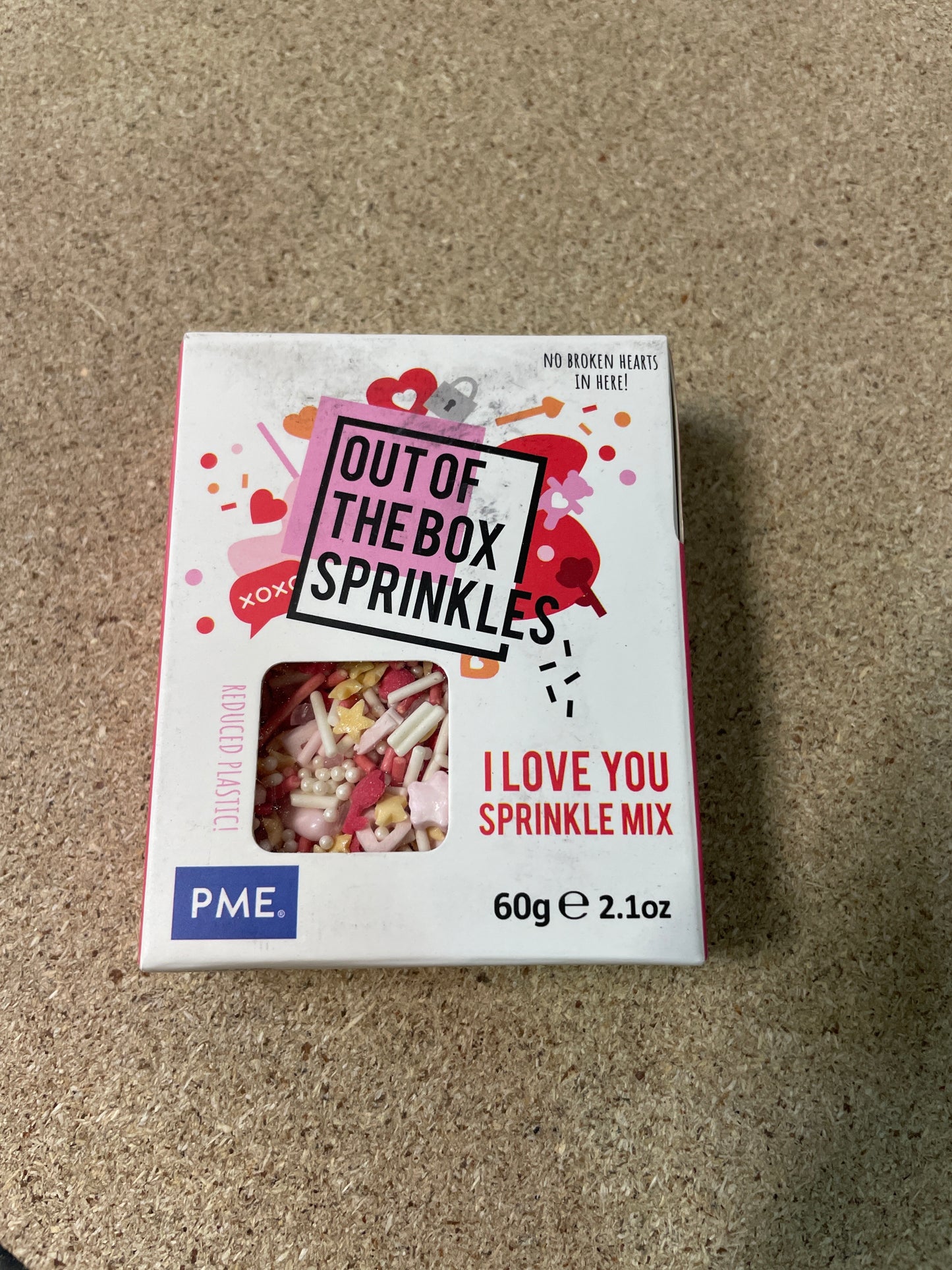 Out of the box - I love you sprinkle mix 60g