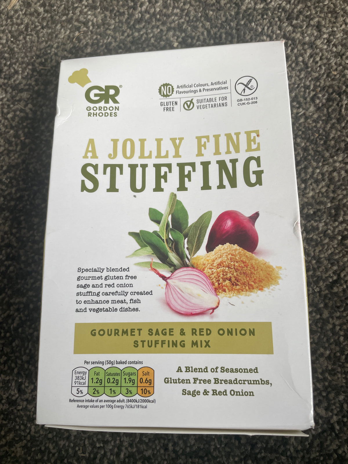 Gordon Rhodes - Stuffing Sage & Red Onion