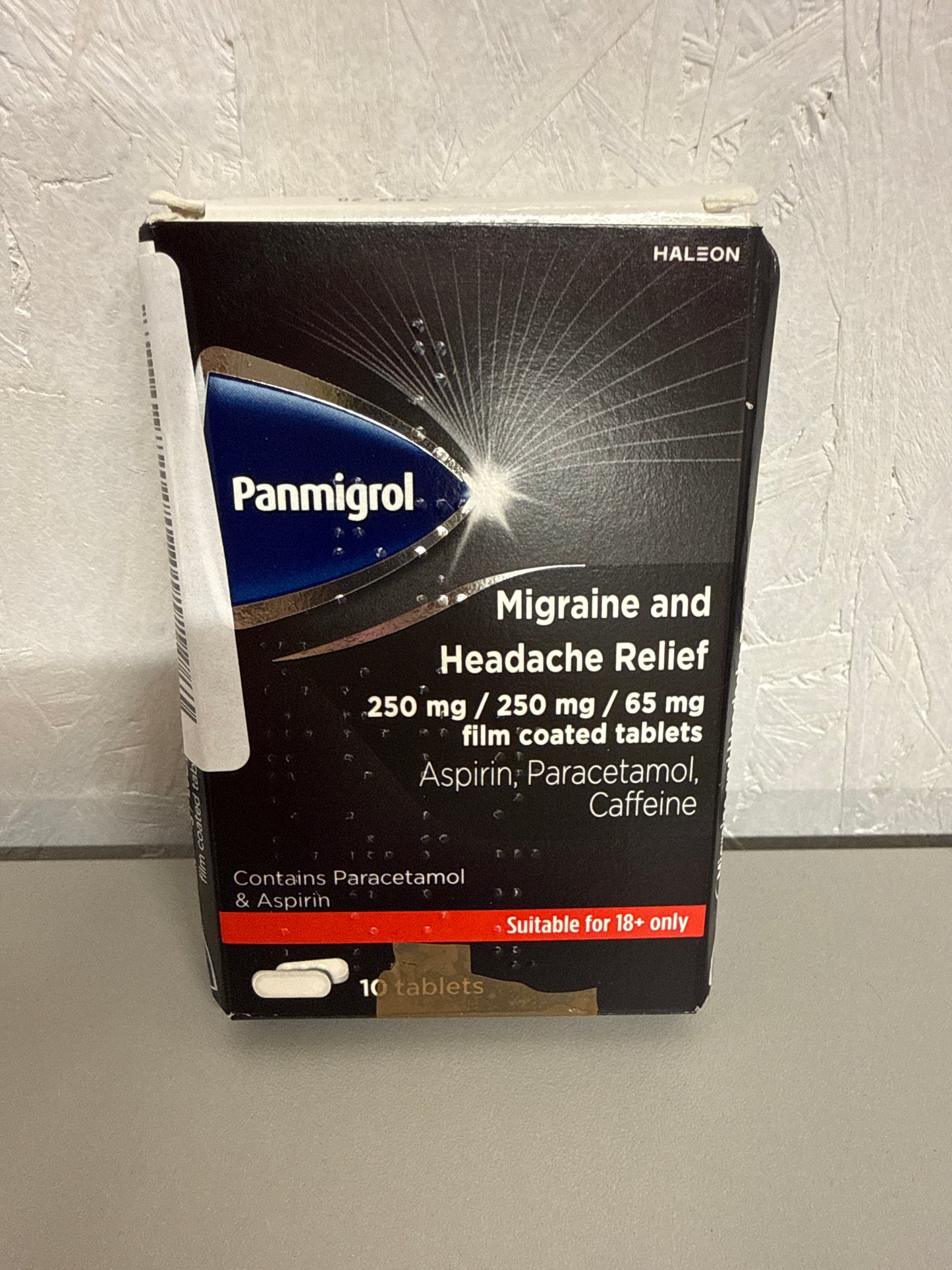 Panmigrol - Migraine & Headache Relief - 10 Tablets