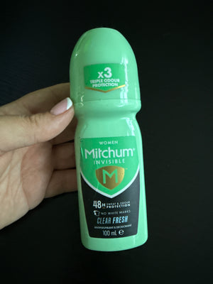 Mitchum Invisible Women Clear Fresh 100ml