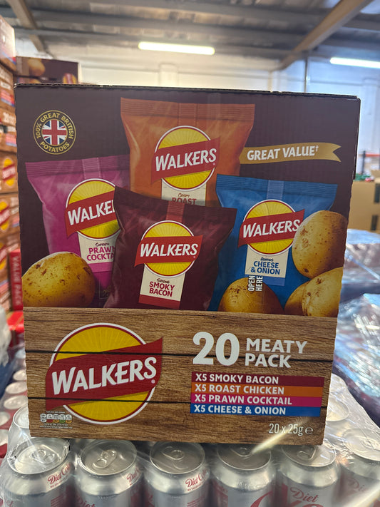 Walkers Meaty 20pk *FROM JULY DATED*