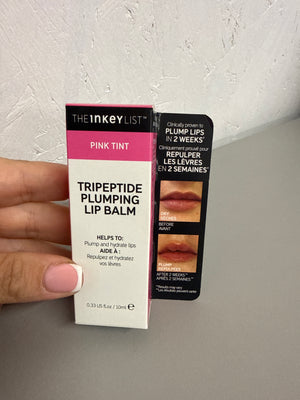 The Inkey List Tripeptide Plumping Lip Balm 10ml - Shade: Pink Tint