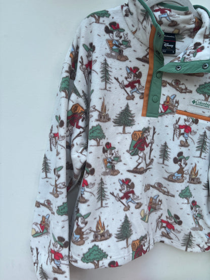 Columbia X Disney Collab Half Zip Fleece - XL