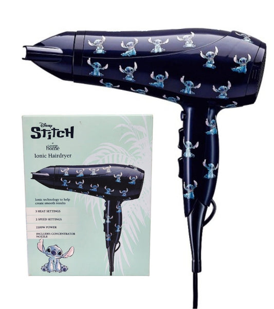 Stitch Ionic Hair Dryer - 3 heat settings