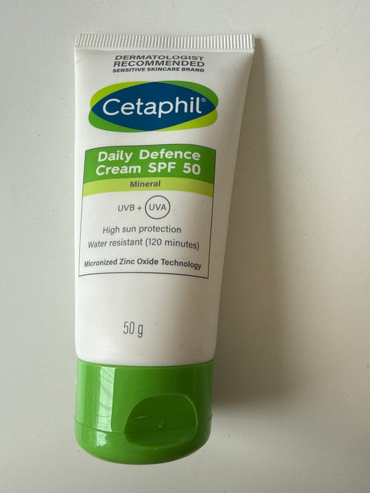 Cetaphil daily defence cream SPF50 50g