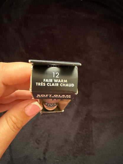 e.l.f. Soft Glam Satin Concealer - Shade: 12 Fair Warm