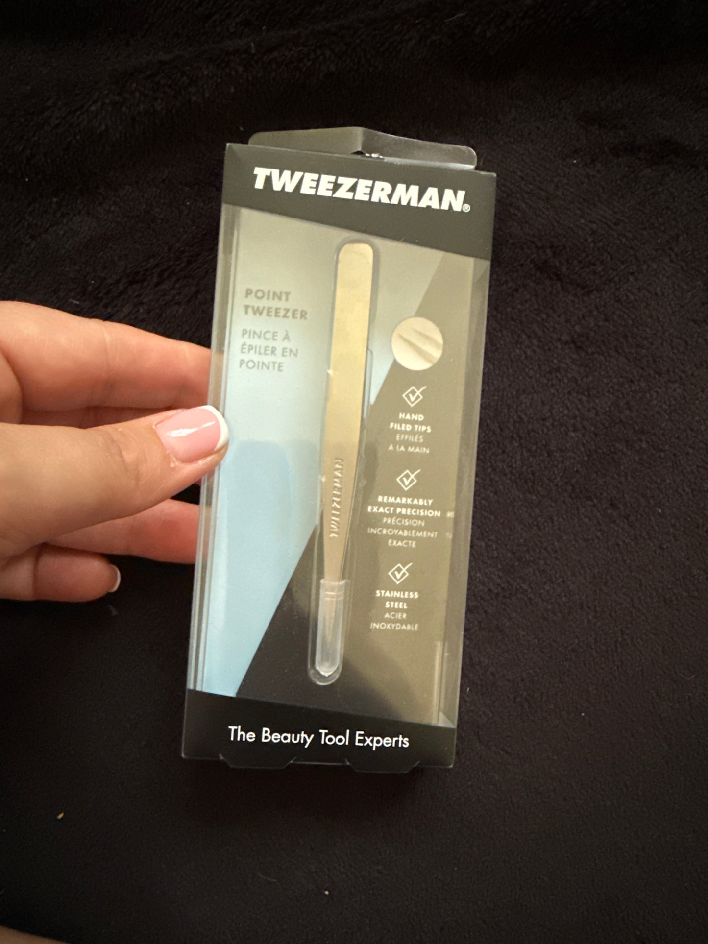 Tweezerman - Point Tweezer Classic Stainless Steel