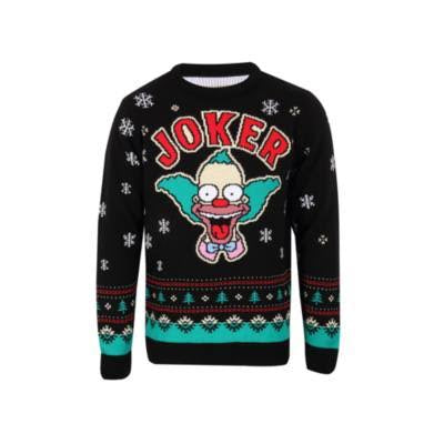 Disney Store Joker Festive Jumper For Adults, The Simpsons (SMALL)