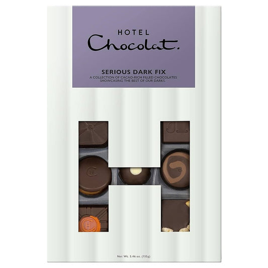 Hotel Chocolate Serious Dark Fix H Box