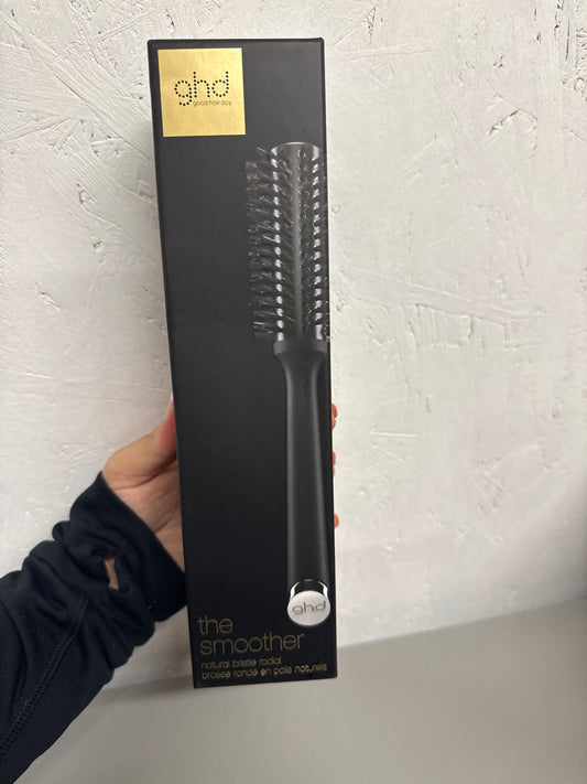 GHD The Smoother - Natural Bristle Radial Hair Brush