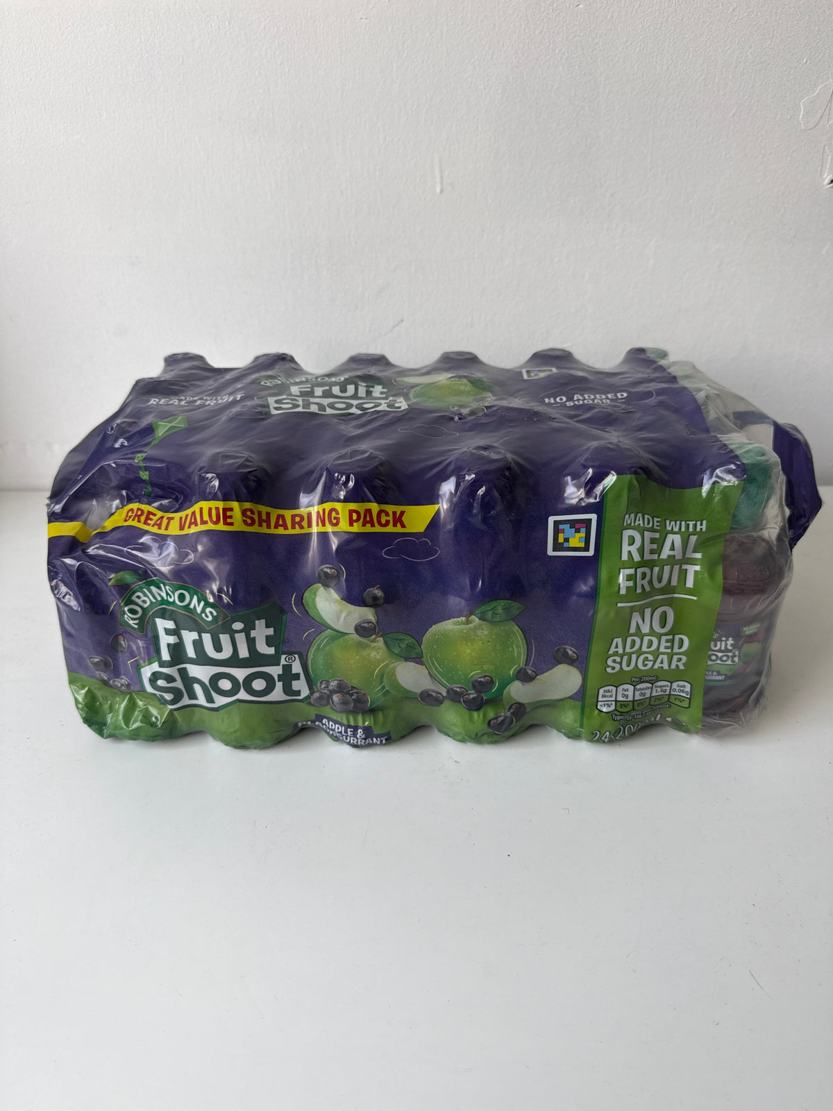 Fruit shoot apple & blackcurrant  - 23 bottles (missing 1)