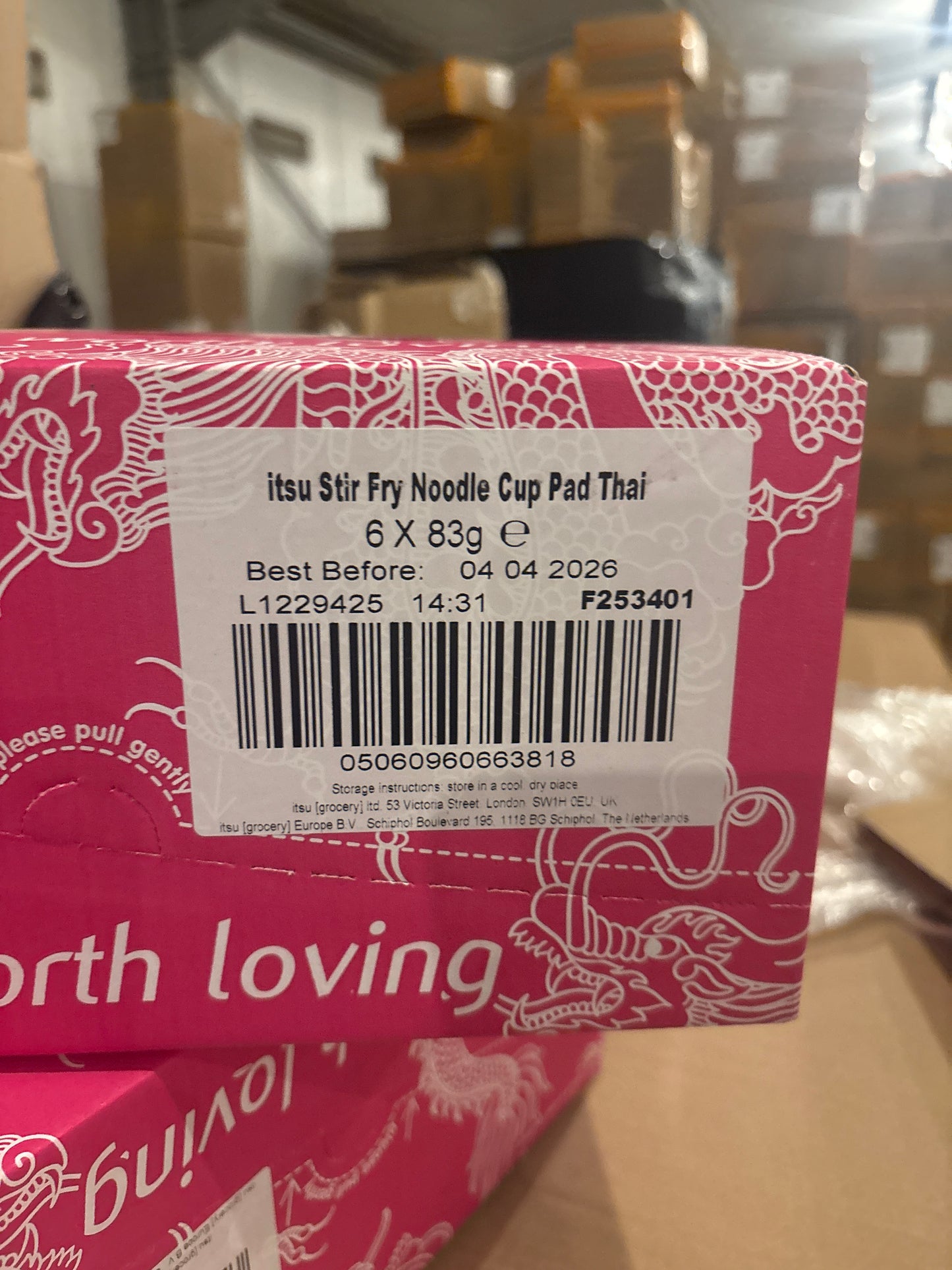 Itsu Noodles 6pk
