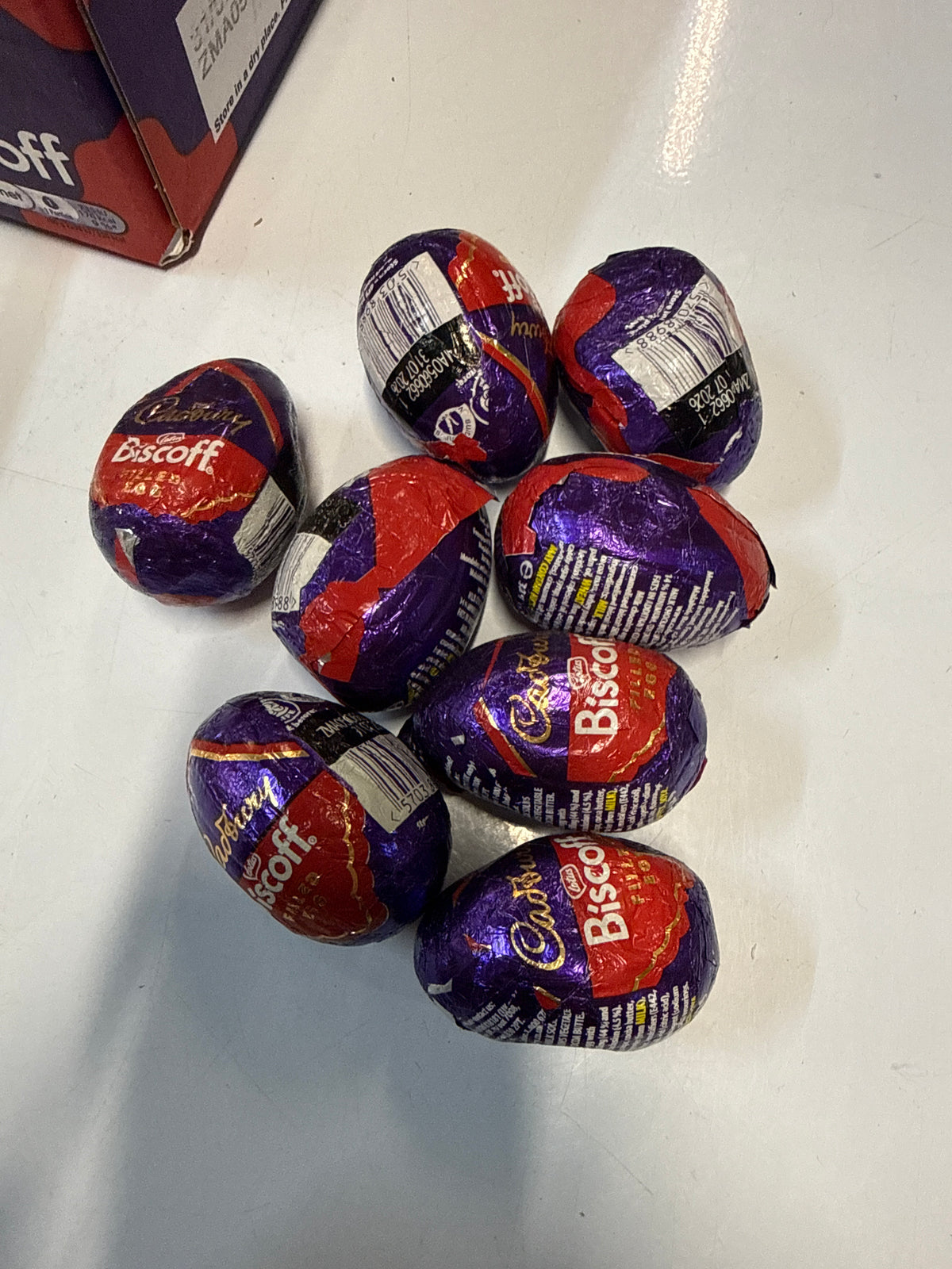 8 x Biscoff Filled Egg