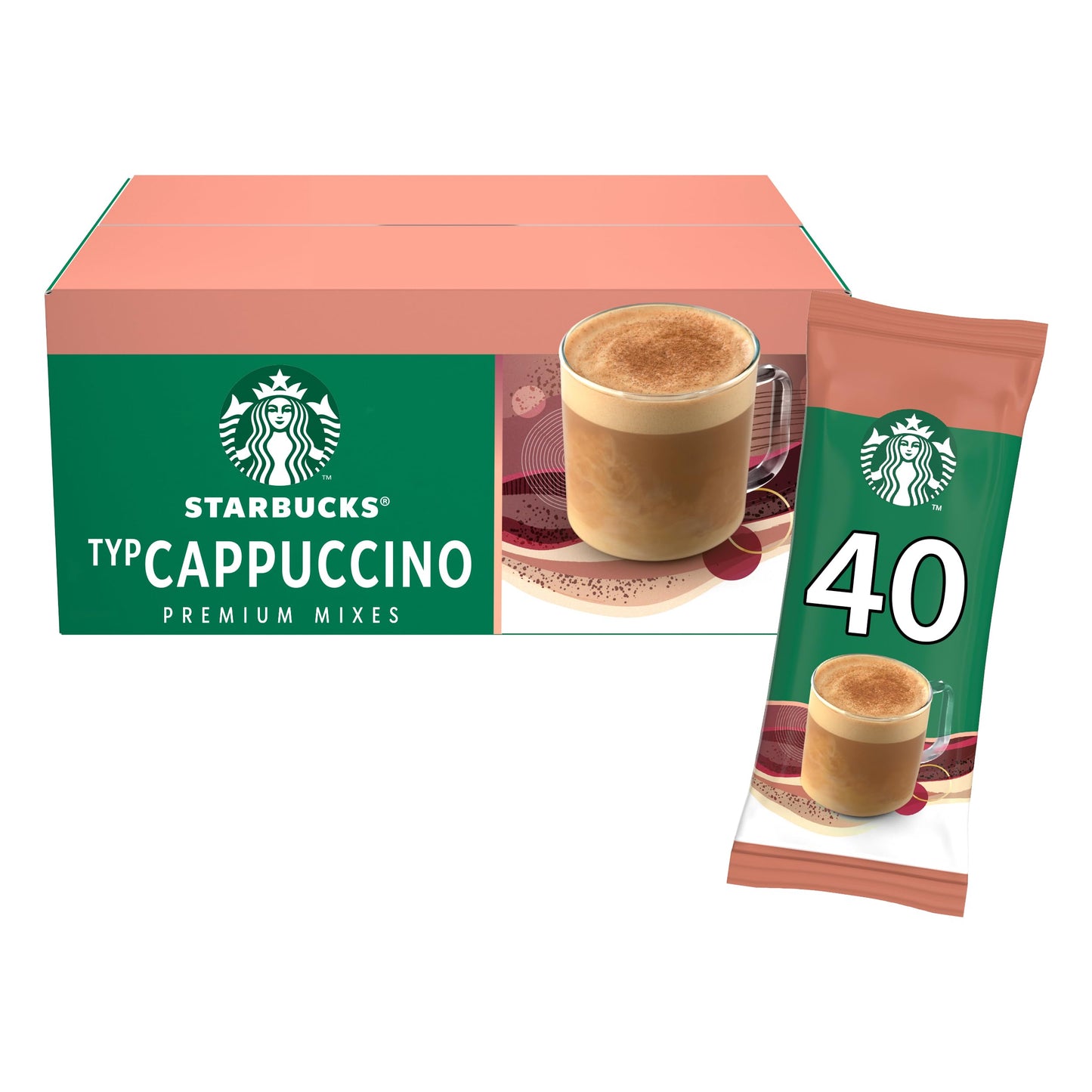 Starbucks Cappucino box (40 sachets)
