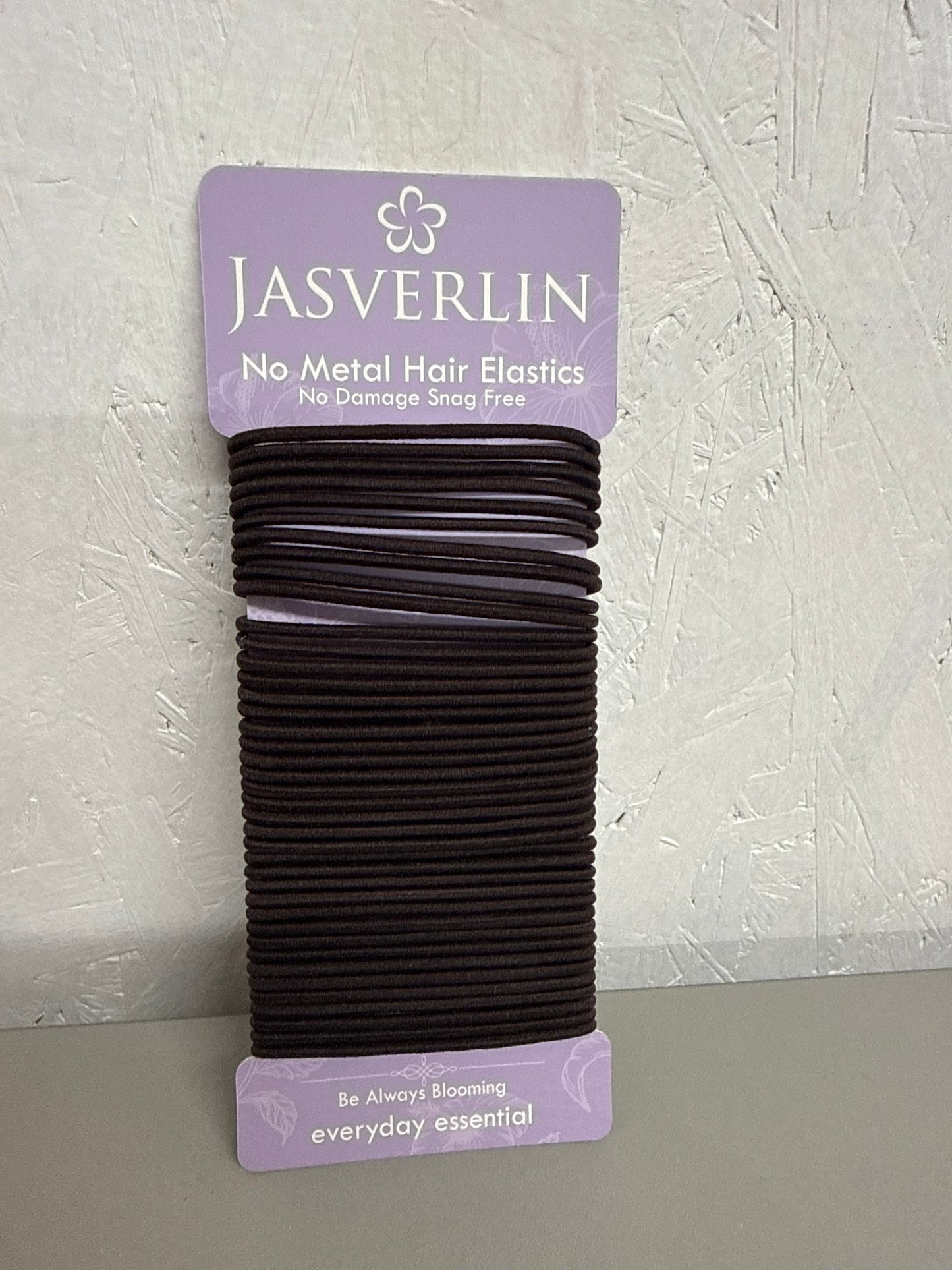 Jasverlin - No metal hair elastics - Brown