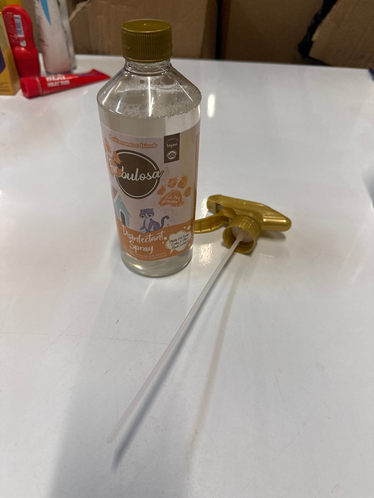 Furbulosa - Mediterranean Woods Disinfectant Spray & Spray Top