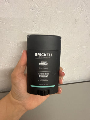 Brickell Men's Products - Fresh Mint Deodorant