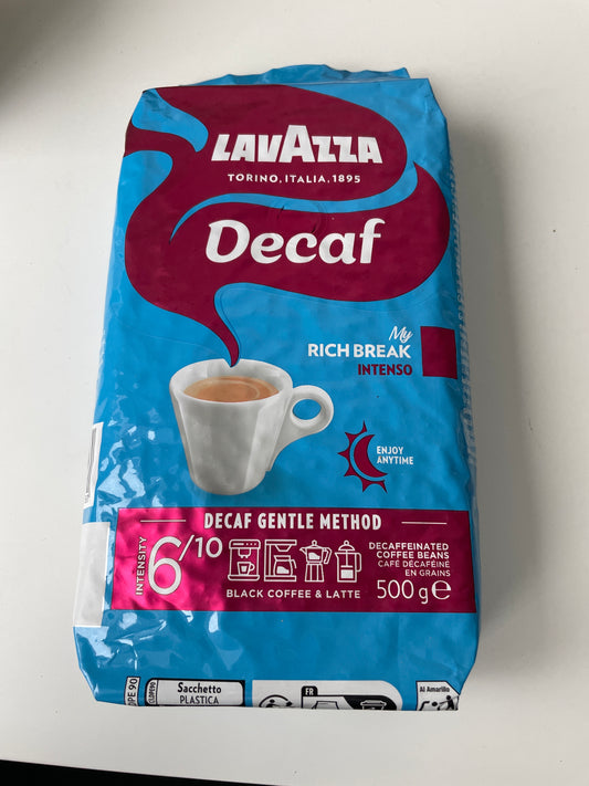 Lavazza decaf - Rich break intenso