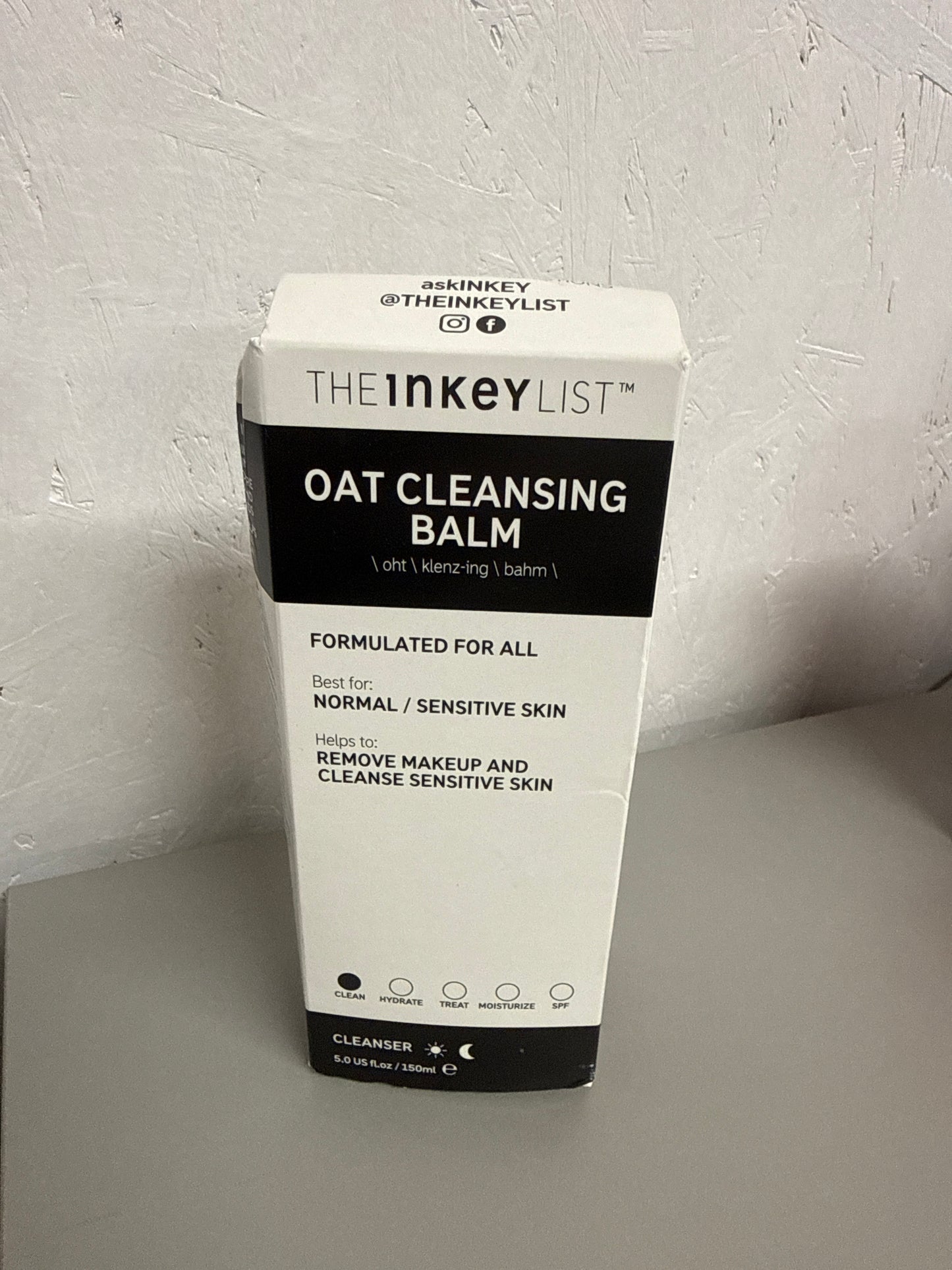 The INKEY List Oat Cleansing Balm 150ml