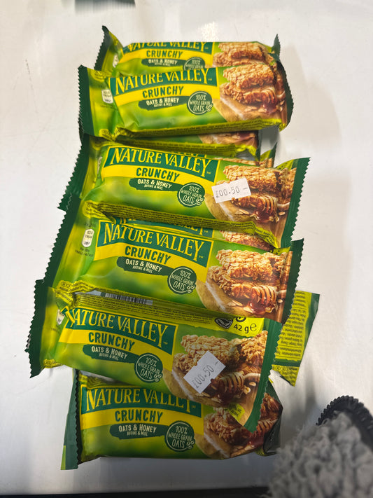 10 x Nature Valley Crunchy Oats & Honey Bars