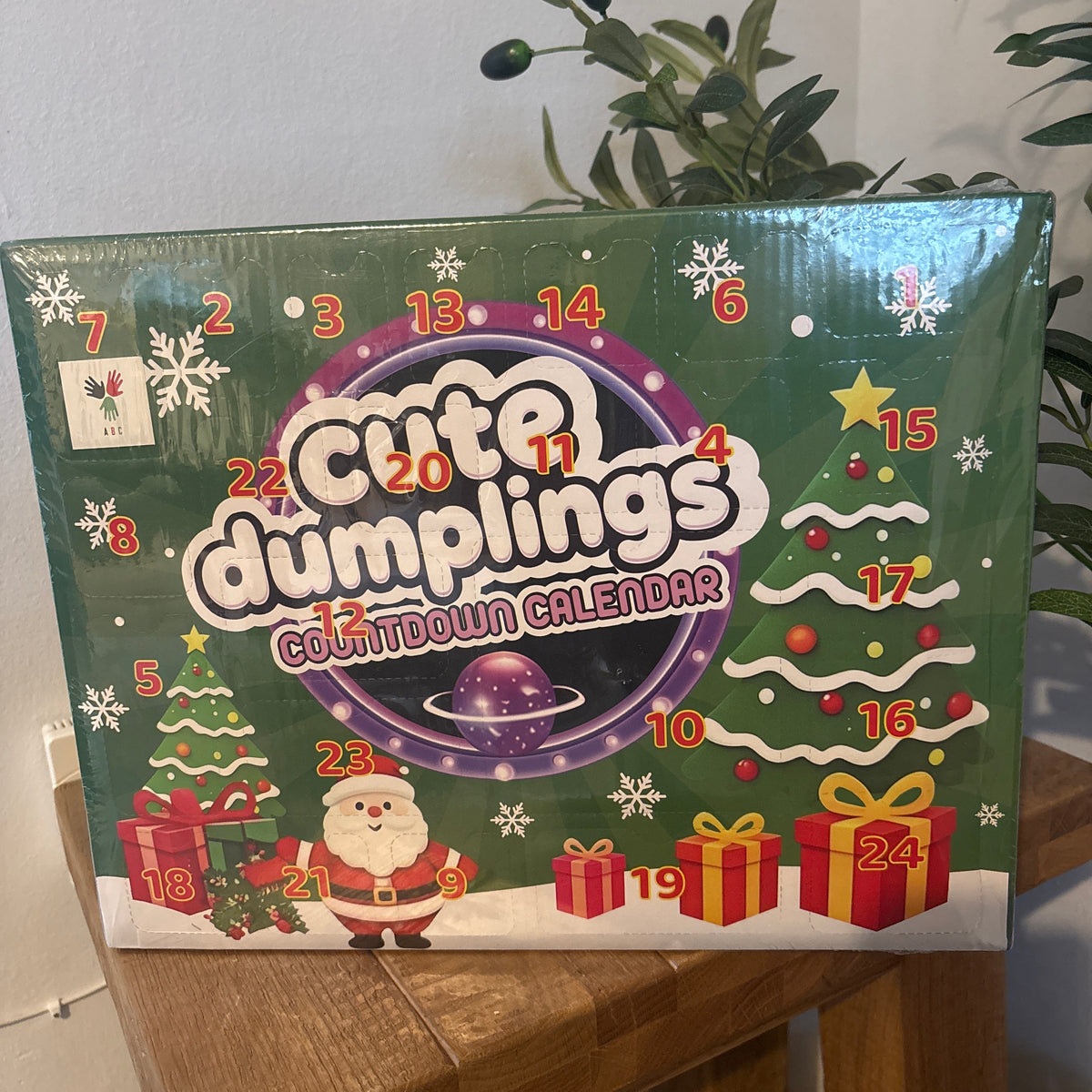 Cute Dumplings Countdown Calendar