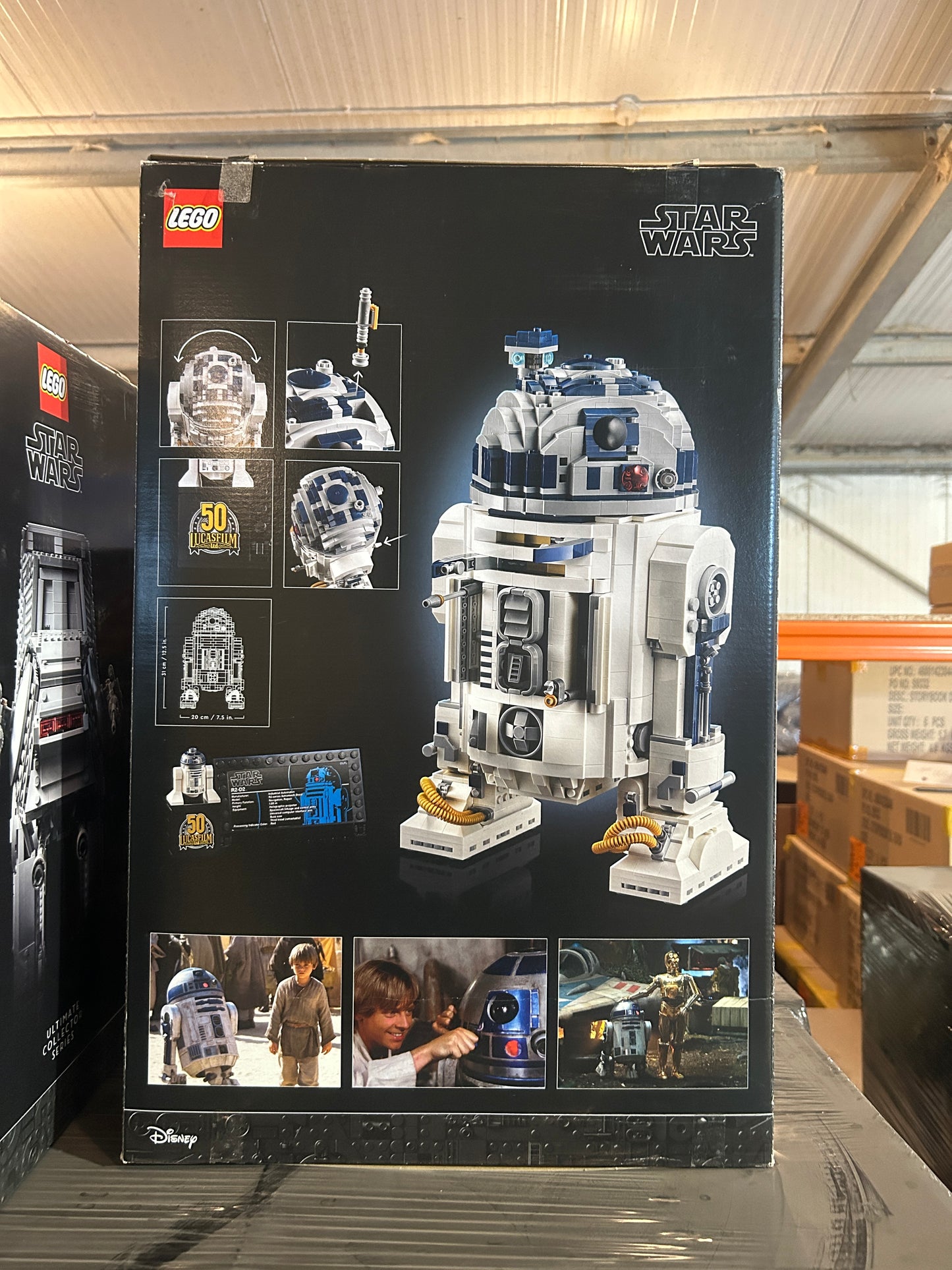 R2D2 Lego set 75308
