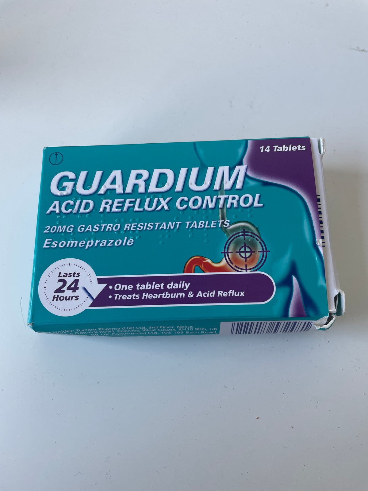 Guardium - Acid reflux control (14 tablets)