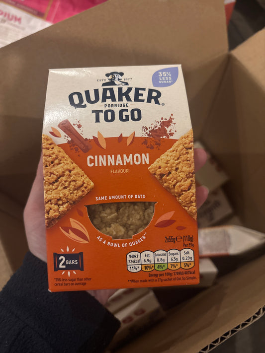 Quaker To Go Cinnamon
