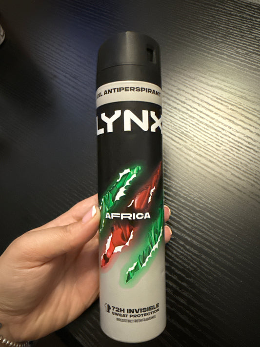 Lynx Antiperspirant Deodorant Spray XXL Africa 250ml