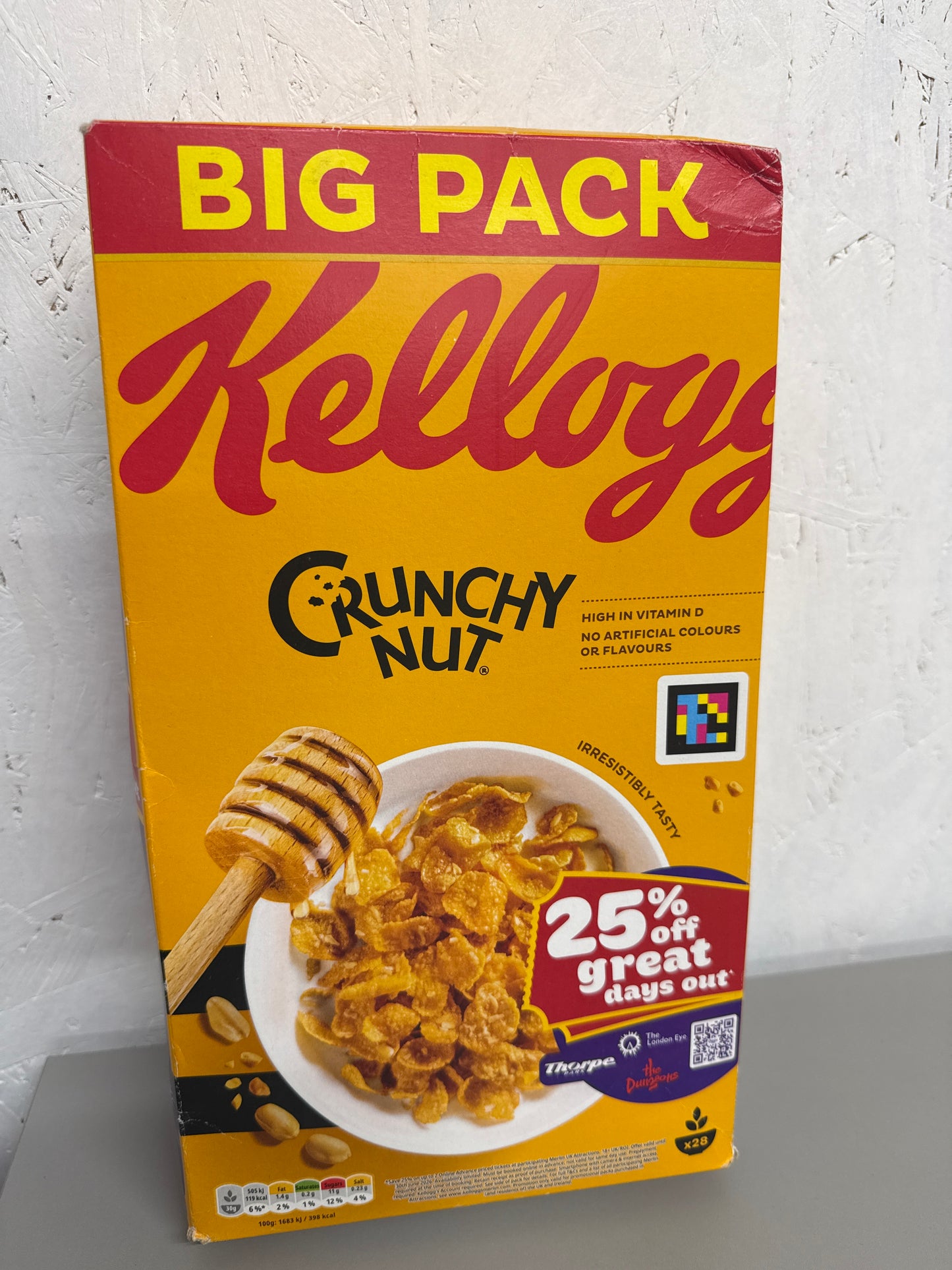Kellogs Crunchy Nut 840g
