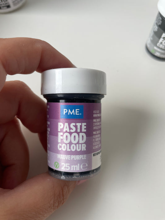 PME - Mauve purple paste food colour