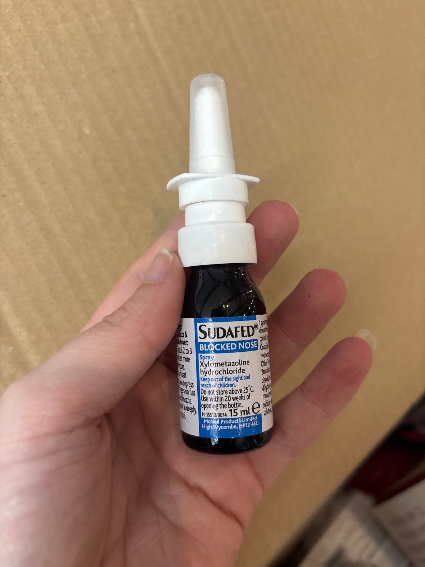 Sudafed Blocked Nose